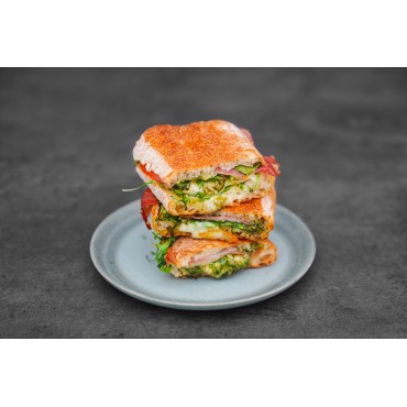 Pane Toscano Prosciutto och mozzarella | Panini Internazionale 2