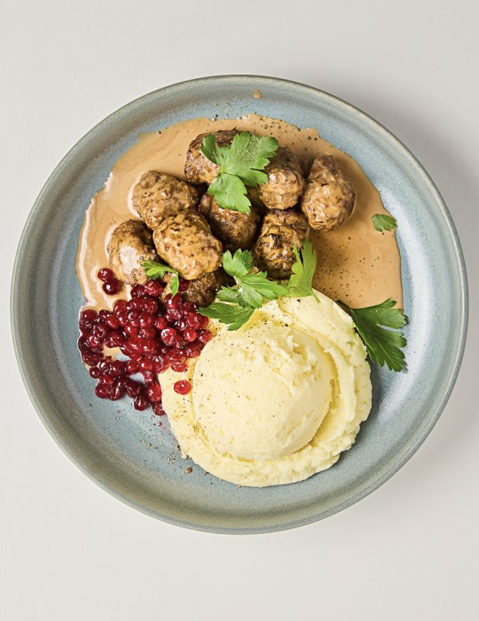 Köttbullar med potatismos | Panini Internazionale